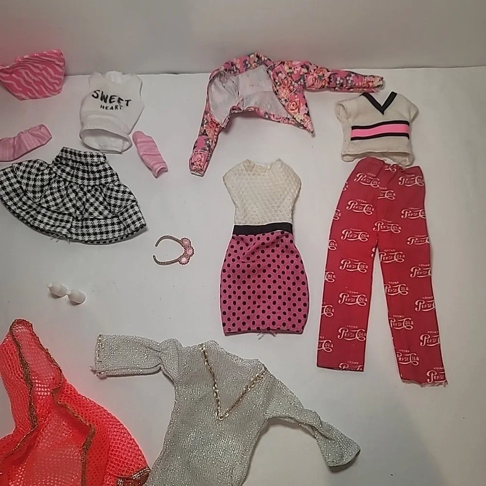 Vintage Lot of Barbie Accessories & Clothes 1960s-1990s